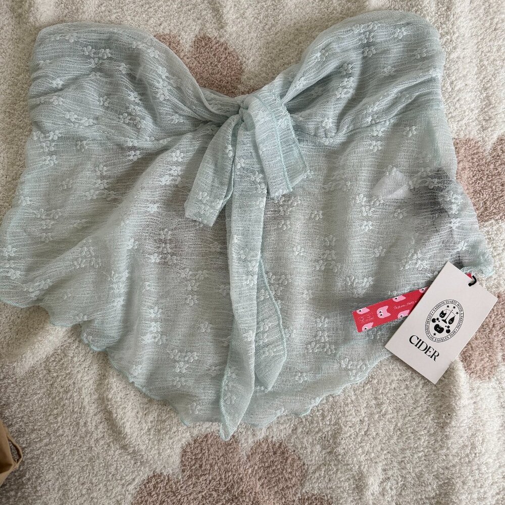 Cider Strapless Top